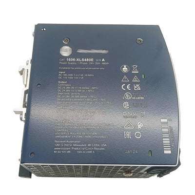 1606-XLS480E New AB Power Supply Module Ser A 24V 20A 480W 1606XLS480E3