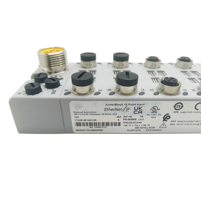 1732E-IB16M12R New AB ArmorBlock 16 Point Configurable PLC Module 1732EIB16M12R