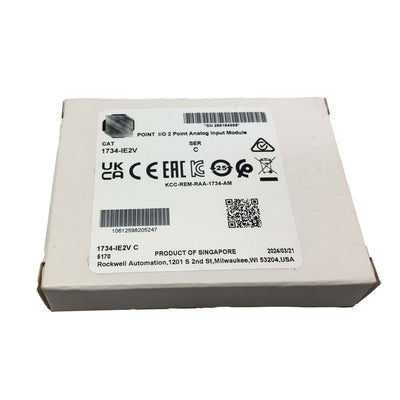 1734-IE2V AB Point I/O 2 Point Analog Input Module 1734IE2V Genuine New