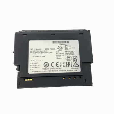 1734-OE4C AB PLC IO 4 Point Analog Output Modul 1734OE4C New Factory Sealed