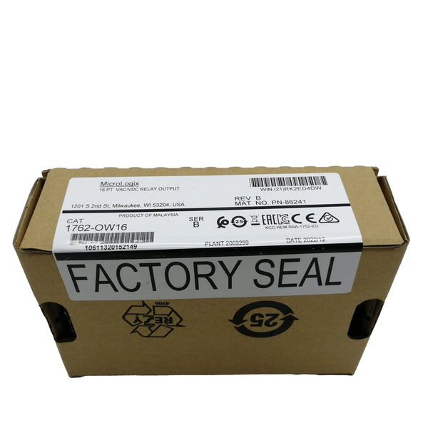 1762-OW16 New In Stock 1762-OW16 16 PT VAC/DC Relay Output Module