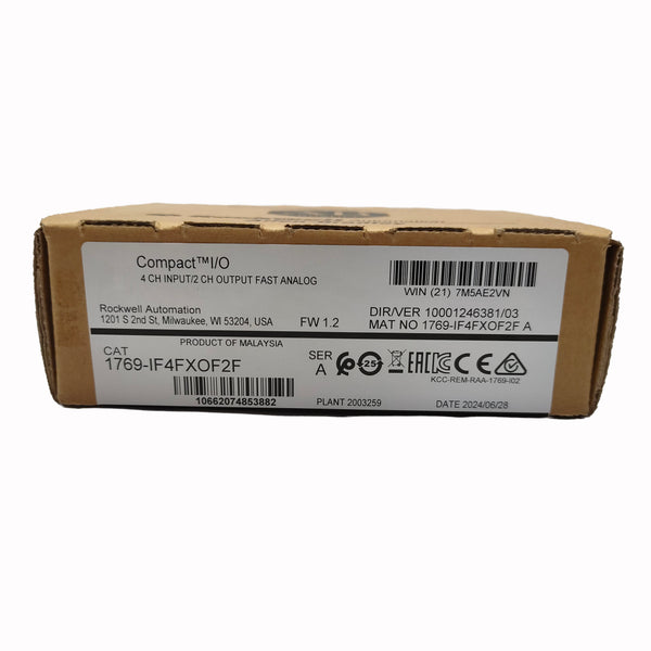 1769-IF4FXOF2F New Sealed 1769IF4FXOF2F Ser A I/O Module