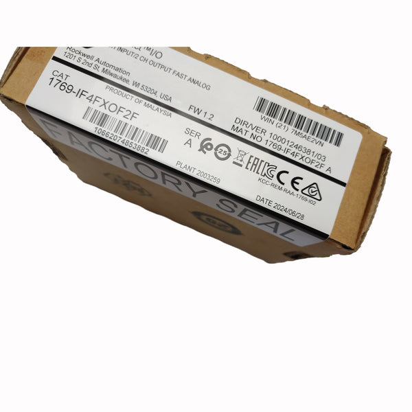 1769-IF4FXOF2F New Sealed 1769IF4FXOF2F Ser A I/O Module