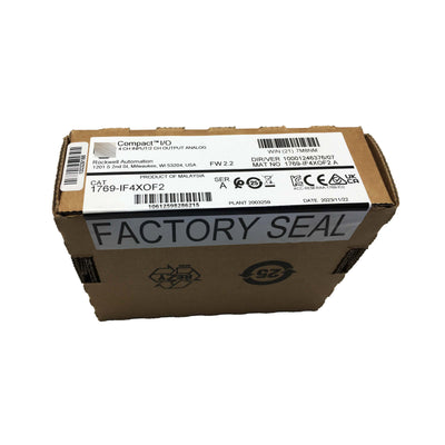 1769-IF4XOF2 New Original AB 1769-IF4XOF2 Compact I/O 4-Channel Analog Module