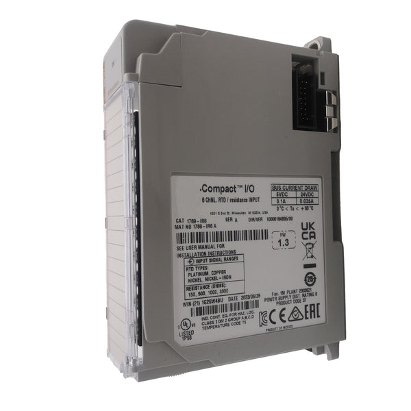 1769-IR6 Brand New AB Ser A CompactLogix 6-Channel Input Module 1769IR6