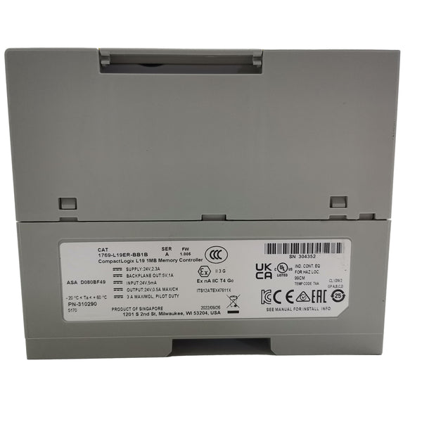 1769-L19ER-BB1B 1MB Memory Controller 1769L19ERBB1B Brand New