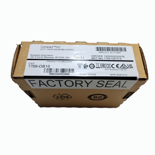 1769-OB16 New Sealed 1769OB16 Compact I/O 32PT Sourcing Output Module