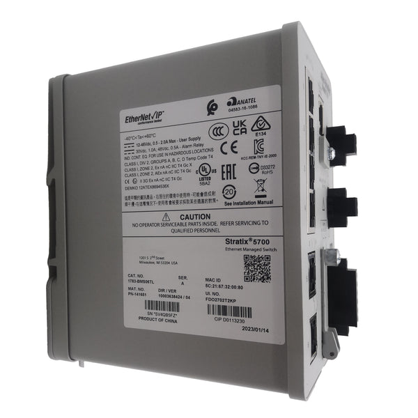 1783-BMS06TL Genuine Stratix 5700 6 Port Managed Switch 1783BMS06TL