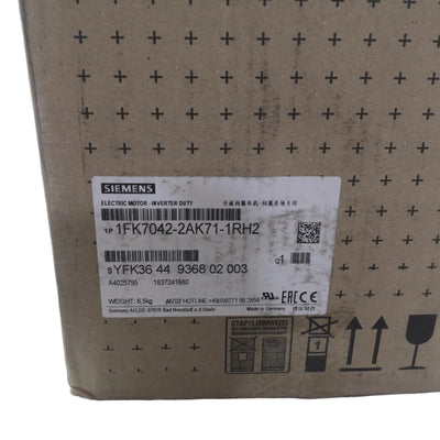 1FK7042-2AK71-1RH2 New Original Siemens Synchronous Motor 1FK70422AK711RH2