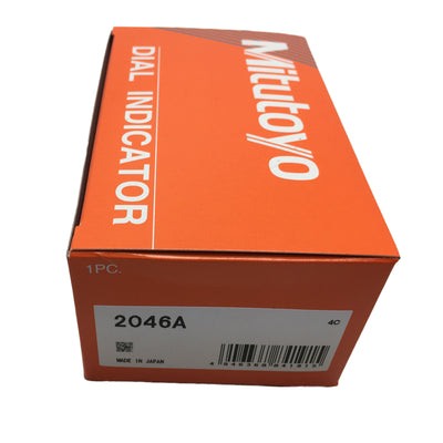 2046-A New Sealed Mitutoyo 2046A Dial Indicator DG 0.001 Grad 0-1mm Range