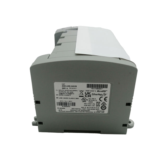 2080-L50E-24QVB Genuine New 2080L50E24QWB AB Micro850 24 I/O EtherNet Controller