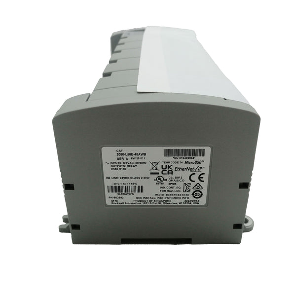2080-L50E-48AWB AB Micro850 48 I/O EtherNet/IP Controller New In Stock 2080L50E48AWB