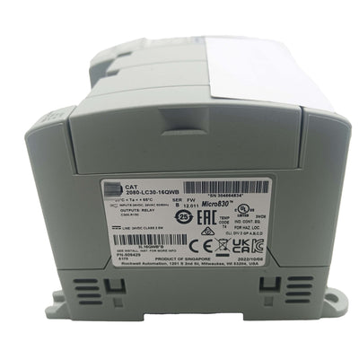 2080-LC30-16QWB New AB Micro830 16 I/O Controller 2080-LC3016QWB