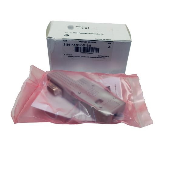 2198-K57CK-D15M Kinetix 5700 Feedback Connector Kit New 2198K57CKD15M
