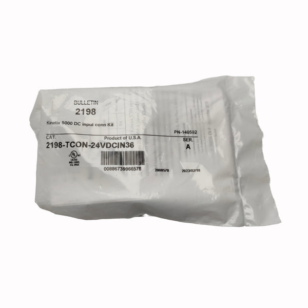 2198-TCON-24VDCIN36 Kinetix 5500/5700 DC Input Connector New 2198TCON24VDCIN36