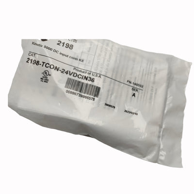 2198-TCON-24VDCIN36 Kinetix 5500/5700 DC Input Connector New 2198TCON24VDCIN36
