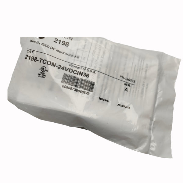 2198-TCON-24VDCIN36 Kinetix 5500/5700 DC Input Connector New 2198TCON24VDCIN36