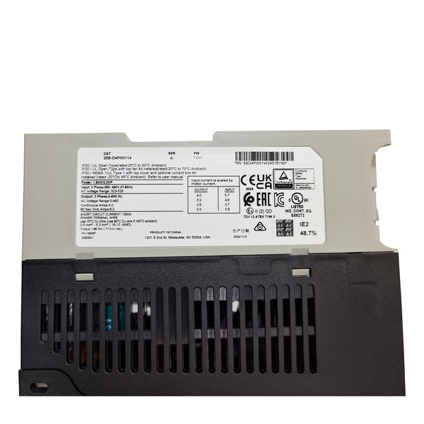 25B-D4P0N114 New Original 25BD4P0N114 1.5kW (2Hp) AC Drive