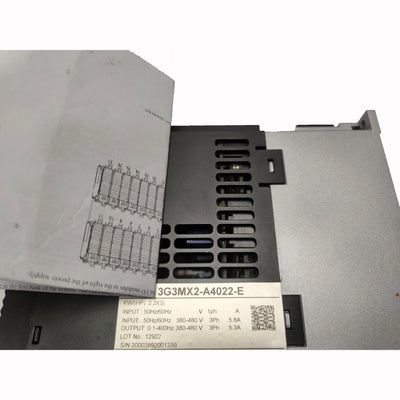 3G3MX2-A4022-E New Original 3G3MX2A4022E Omron Frequency Inverter 2.2kw