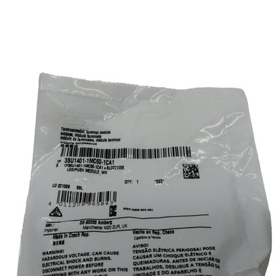 3SU1401-1MC60-1CA1 Siemens Genuine 3SU14011MC601CA1 Terminal Module