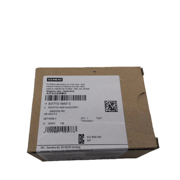 3UF7110-1AA01-0 New In Stock Siemens Module 3UF71101AA010