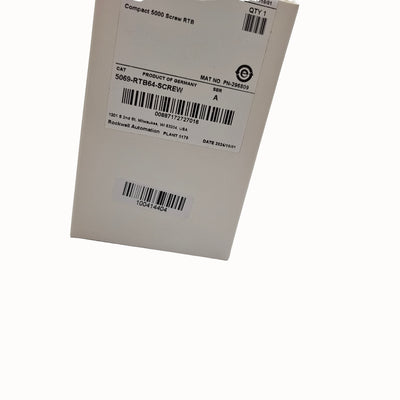 5069-RTB64-SCREW AB Power Terminal Removable Terminal Block 5069RTB64SCREW New