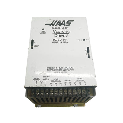 69-1010 40/30HP 1PC HAAS Used Tested Ok 69-1010 40/30HP Vector Drive