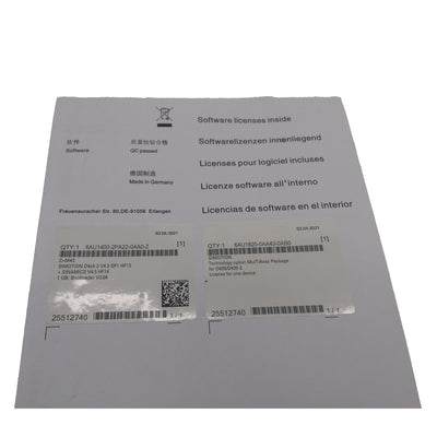 6AU1400-2PA22-0AA0-Z-M43 New Original Siemens Compact Flash Card 6AU14002PA220AA0ZM43