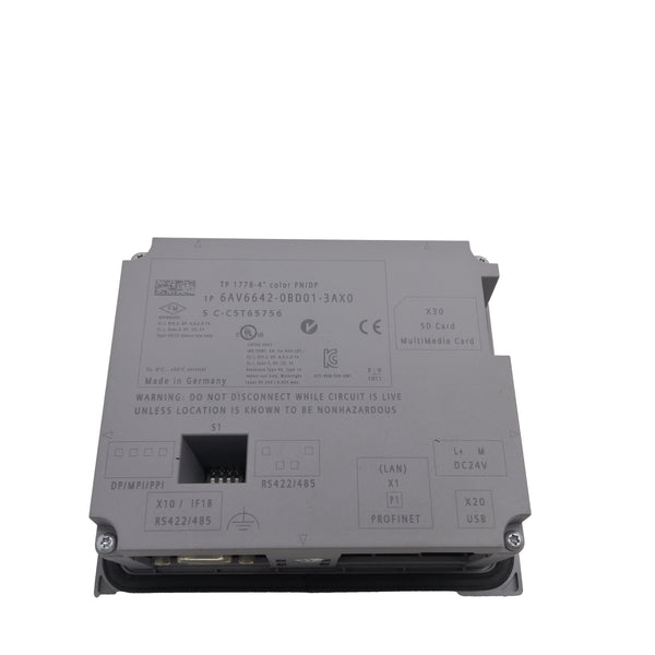 6AV6642-0BD01-3AX0 Siemens Touch Screen New in Box 6AV66420BD013AX0