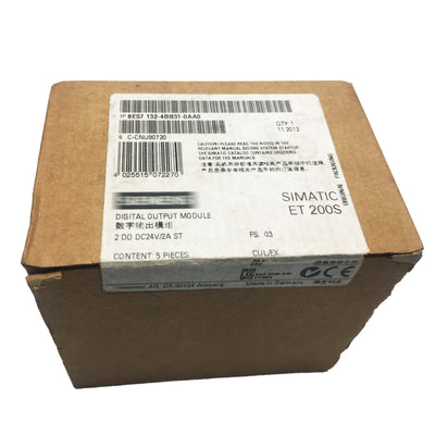 6ES7 132-4BB31-0AA0 New In Box Simatic 6ES71324BB310AA0 Digital Output Module