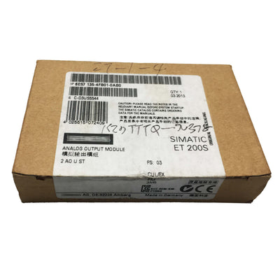 6ES7135-4FB01-0AB0 New Sealed Simatic 6ES71354FB010AB0 Analong Output Module