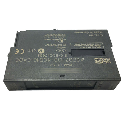 6ES7 138-4CB10-0AB0 Simatic S7 Power Module 6ES71384CB100AB0 New Sealed