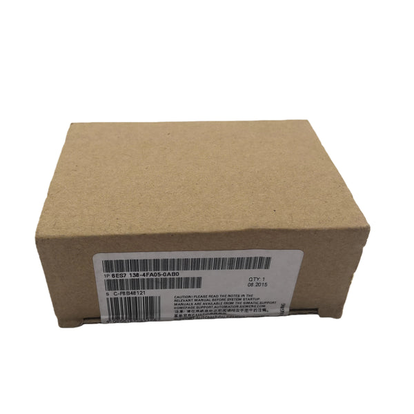 6ES7138-4FA05-0AB0 Genuine Siemens 200S Digital Input Module 6ES71384FA050AB0