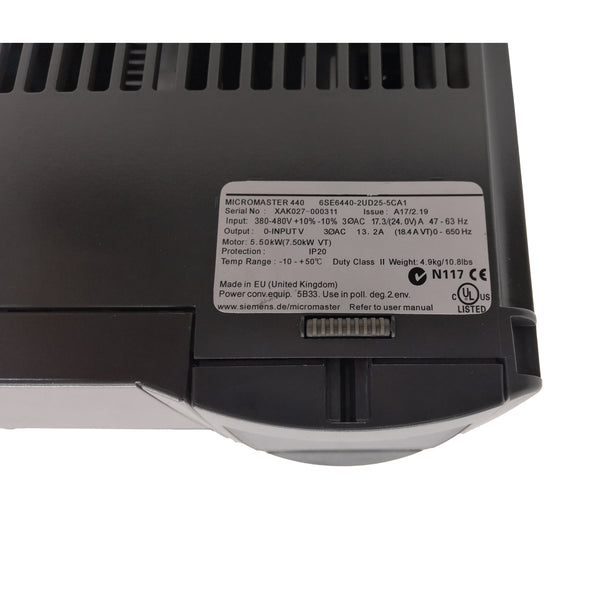 6SE6440-2UD25-5CA1 New Original 6SE64402UD255CA1 Siemens Inverter