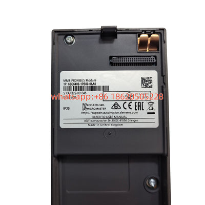 6SE6400-1PB00-0AA0 New 6SE64001PB000AA0 Siemens Micromaster 4 Profibus Module