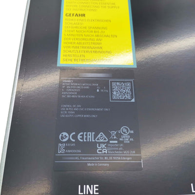 6SL3100-0BE23-6AB0 New Siemens Active Interface Module 6SL31000BE236AB0