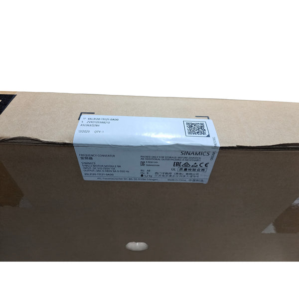 6SL3120-1TE21-0AD0 New In Box 6SL31201TE210AD0 S120 Siemens Single Motor Module
