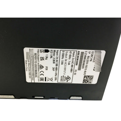 6SL3210-1KE15-8UF2 Siemens Compact Converters New Packaging 6SL32101KE158UF2