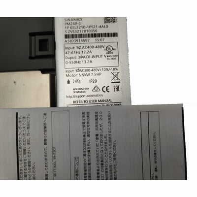 6SL3210-1PE21-4AL0 New Original 6SL32101PE214AL0 Siemens Power Module