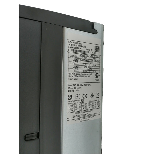 6SL3220-2YE22-0UF0 Genuine New Sinamics G120X Inverter Drive 6SL32202YE220UF0