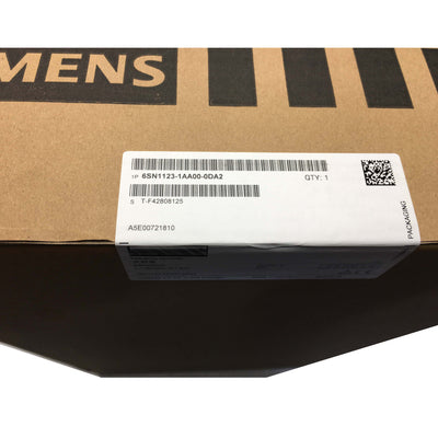 6SN1123-1AA00-0DA2 Siemens Frequency Converter 6SN11231AA000DA2 Genuine New