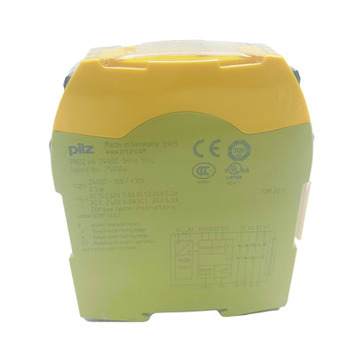 750104 New Factory Sealed Pilz S4 750104 Safety Relay 24VDC