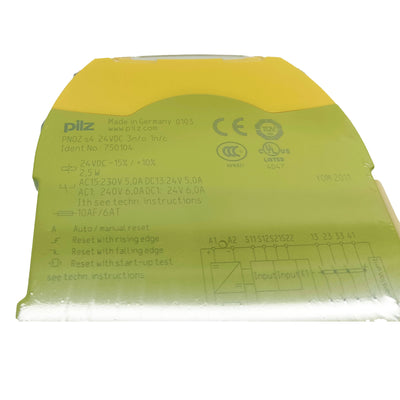 750104 New Factory Sealed Pilz S4 750104 Safety Relay 24VDC