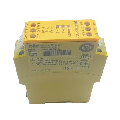 774306 New Factory Sealed Pilz Safety Relay 24VAC/DC 2n/o 774306