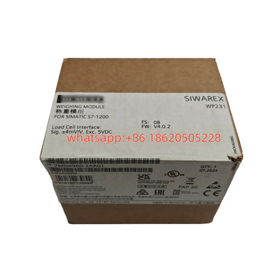 7MH4960-2AA01 New Original 7MH49602AA01 Siemens Weighing Module