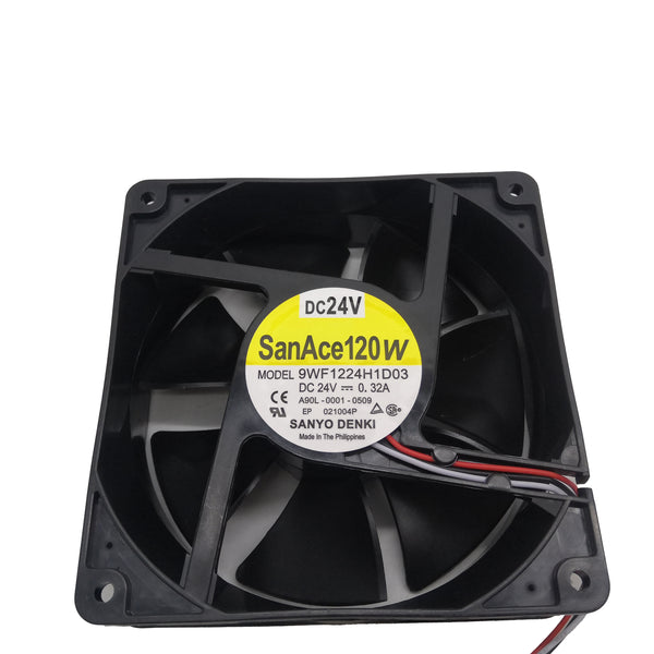 9WF1224H1D03 Sanyo Denki Cooling Fan A90L00010509 New Factory Sealed