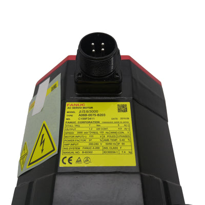 A06B-0075-B203 New In Stock A06B0075B203 Fanuc Servo Motor