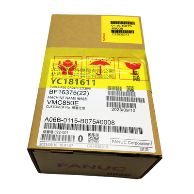 A06B-0115-B075#0005 Fanuc AC Servo Motor New Fast Shipping A06B0115B075#0005