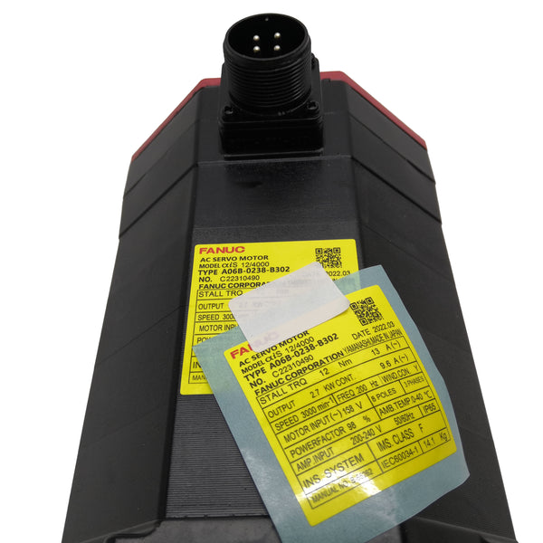 A06B-0238-B302 Genuine New Fanuc Servo Motor A06B0238B302