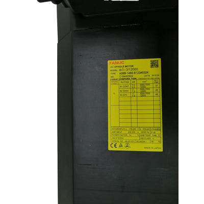 A06B-1465-B123#0324 Fanuc New Original A06B1465B123#0324 AC Spindle Motor